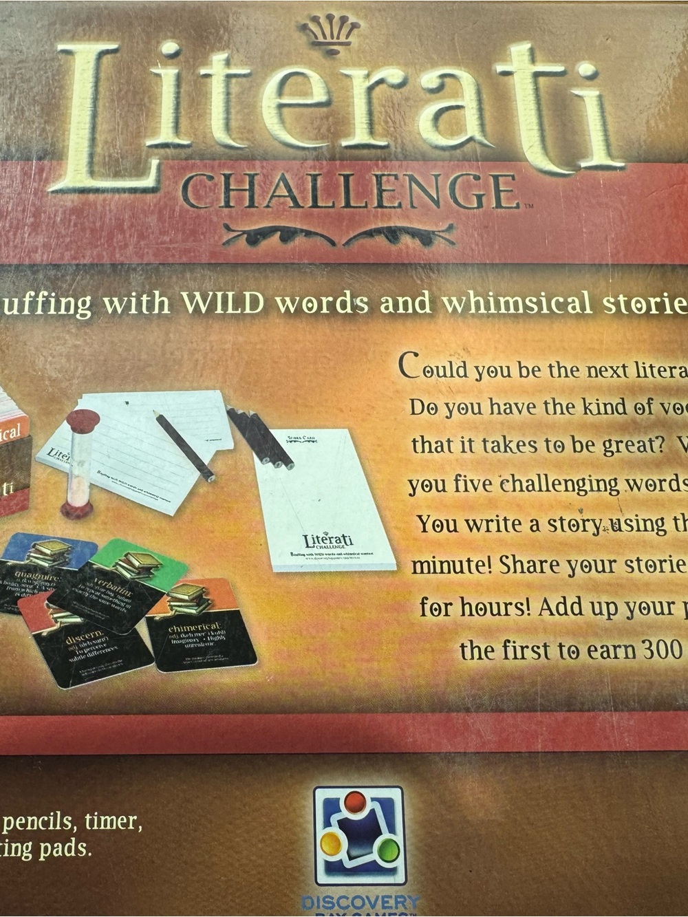 Literati Challenge SAT WORD HELP bluffing game